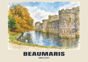Beaumaris — English Watercolour Art Print