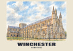 Winchester — English Watercolour Art Print