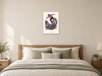 Find Your Flow — Skate & Create Children’s Art Print at A2, as a poster, above a bed