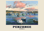 Penzance — Gouache Art Print