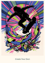 Create Your Own — Skate & Create Children’s Art Print