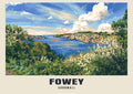 Fowey — Gouache Art Print