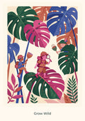 Grow Wild — Botanical Explorers Children’s Art Print