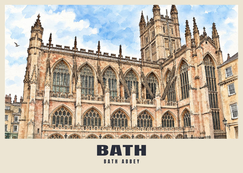 Bath Abbey Poster