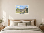 St John the Baptist Church, Beeston Poster at A1, as a poster, above a bed