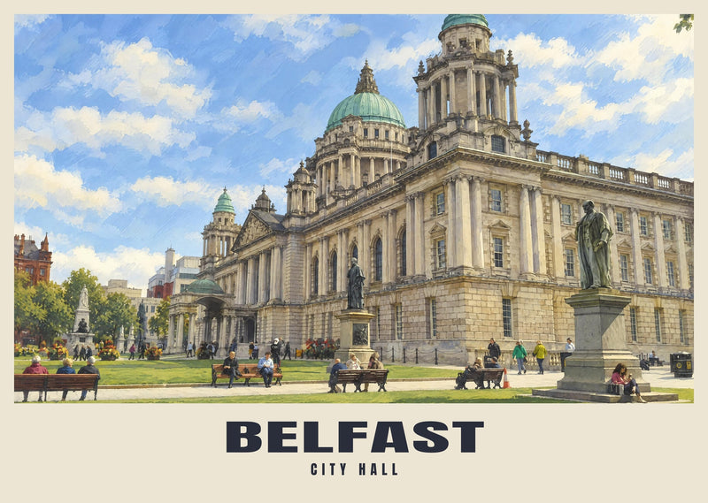 City Hall, Belfast Poster