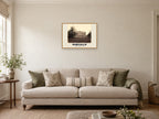 Binfield Park, 1866 Heritage Print at A2, in a natural wood frame, in a sitting room