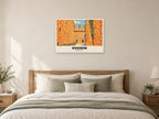 Bodmin Jail Poster at A1, as a poster, above a bed