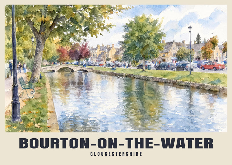 Bourton-on-the-Water Poster