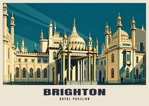 The Royal Pavilion, Brighton Poster