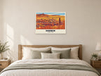 Darwen Tower Poster at A1, as a poster, above a bed