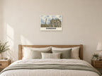 St Giles' Cathedral, Royal Mile, Edinburgh British Heritage Poster at A2, as a poster, above a bed