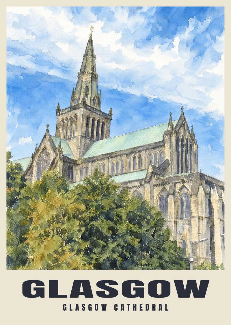 Glasgow Cathedral Poster