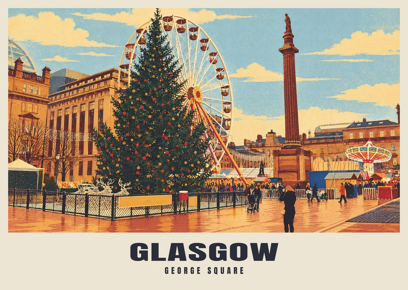 George Square, Glasgow Poster