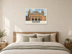 Kelvingrove Art Gallery, Glasgow Poster at A1, as a poster, above a bed