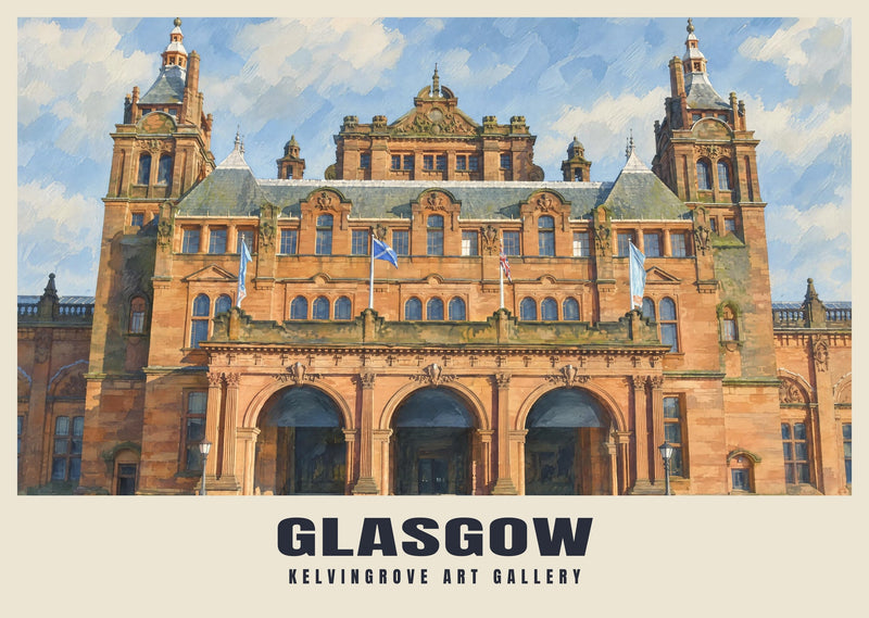 Kelvingrove Art Gallery, Glasgow Poster