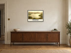 Grasmere, 1890s Heritage Print at A2, in a black frame, above a sideboard