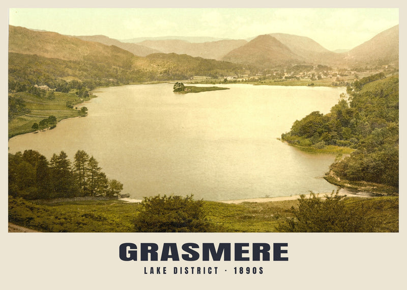 Grasmere, 1890s Heritage Print