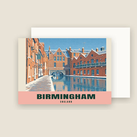 Gas Street Basin, Birmingham Christmas Cards (Pack of 10)