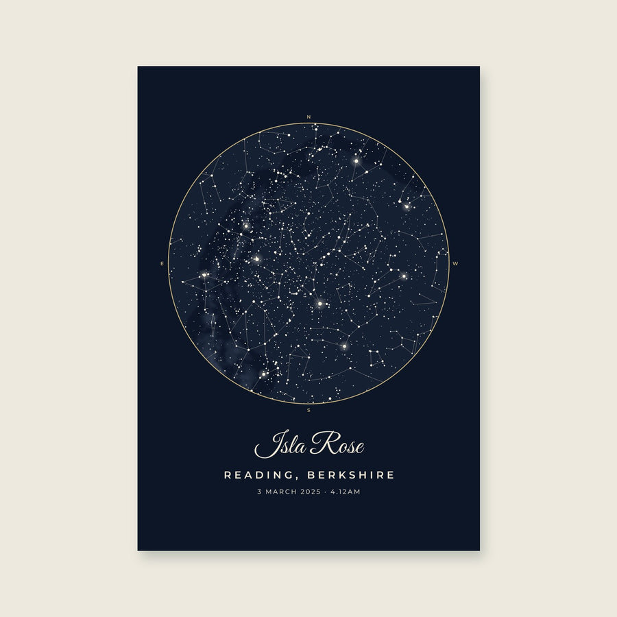 The Night You Arrived Personalised Print