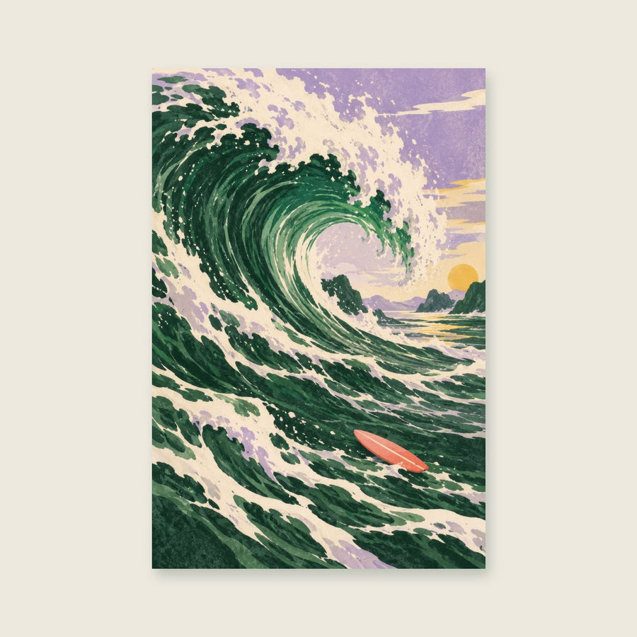 Catch the Wave Children’s Print