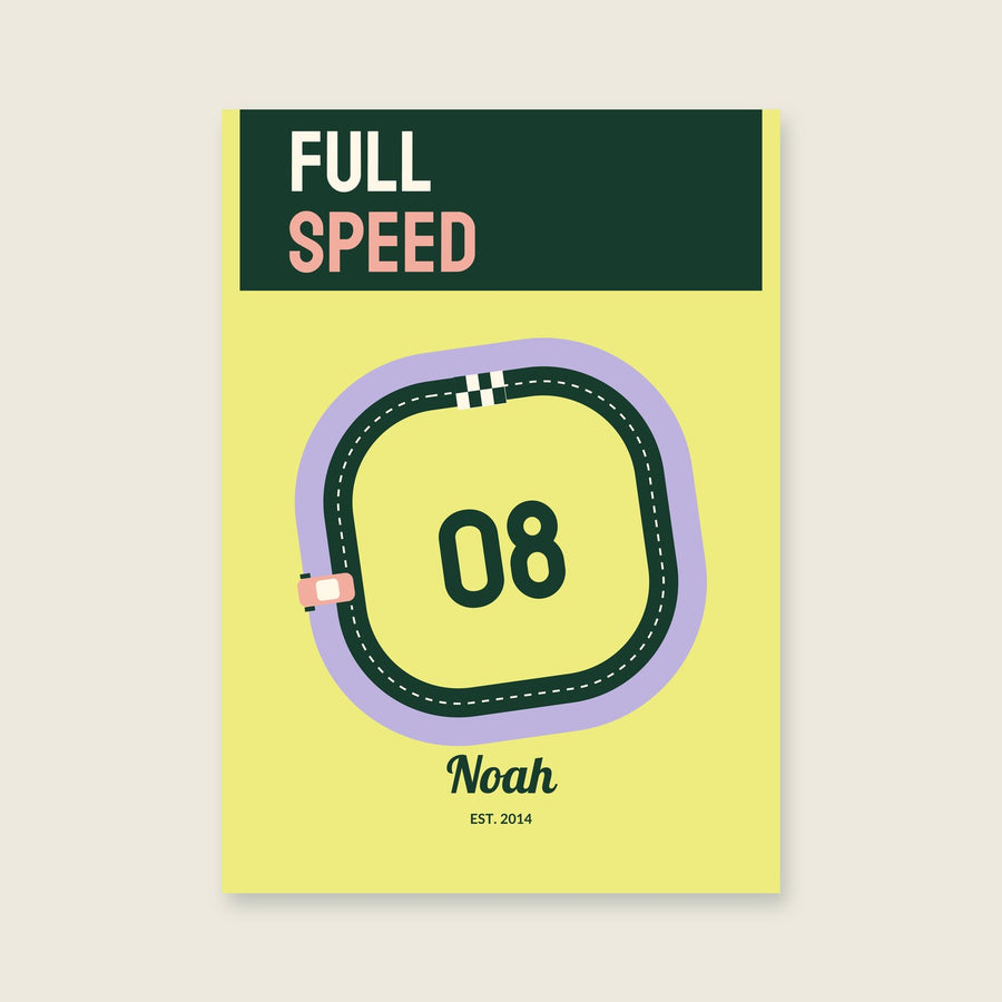 Full Speed Personalised Print