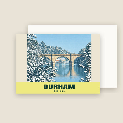 Prebends Bridge, Durham Christmas Cards (Pack of 10)