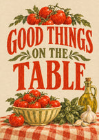 Good Things on the Table — artwork detail