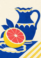 Grapefruit and Jug — artwork detail