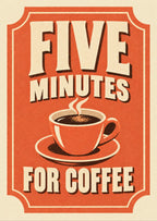 Five Minutes for Coffee — artwork detail