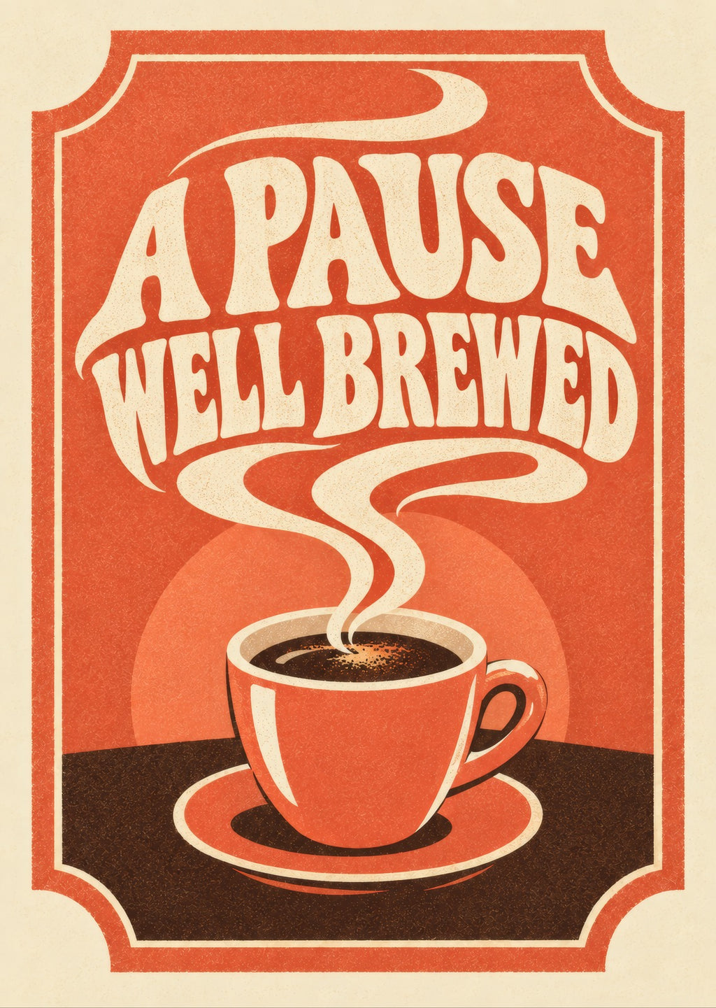 A Pause Well Brewed — artwork detail