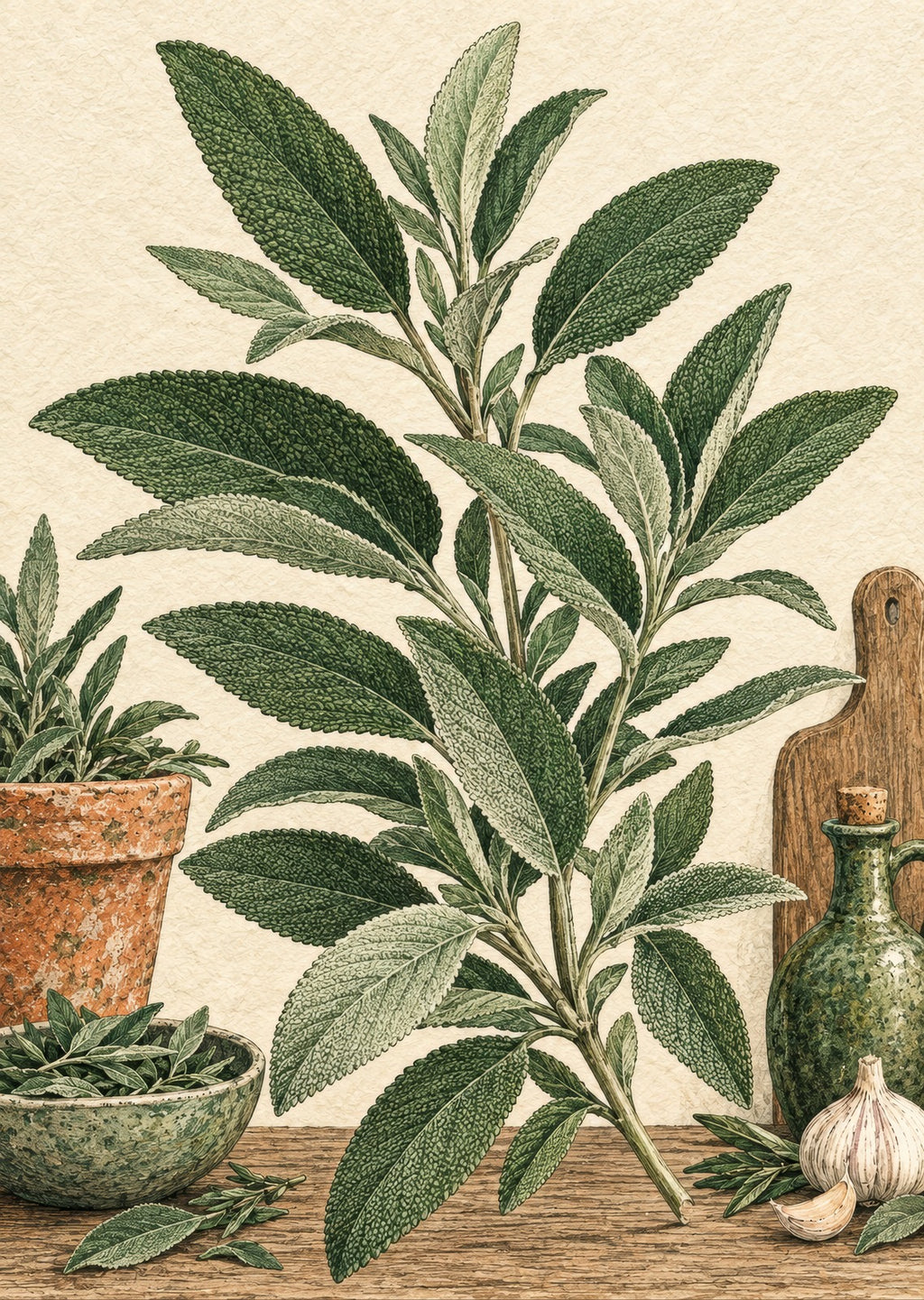 Sage Leaf Rhythm — artwork detail