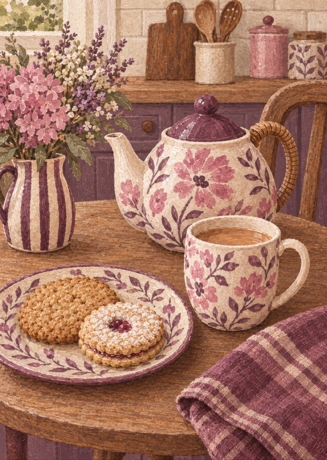 Biscuits for Two — artwork detail