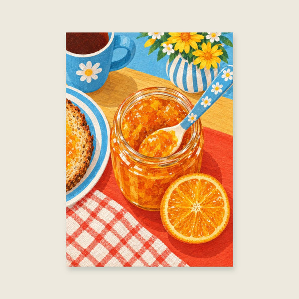 The Marmalade Morning Art Print
