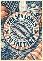 The Sea Comes to the Table — artwork detail