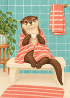 Otter After the Soak — artwork detail