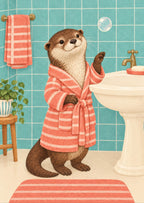 Otter and the Last Bubble — artwork detail