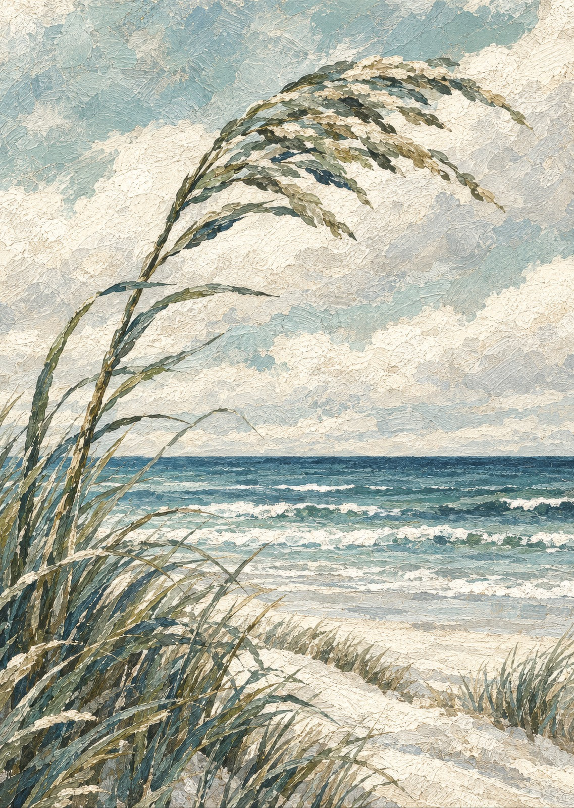 Reed by the Shore — artwork detail