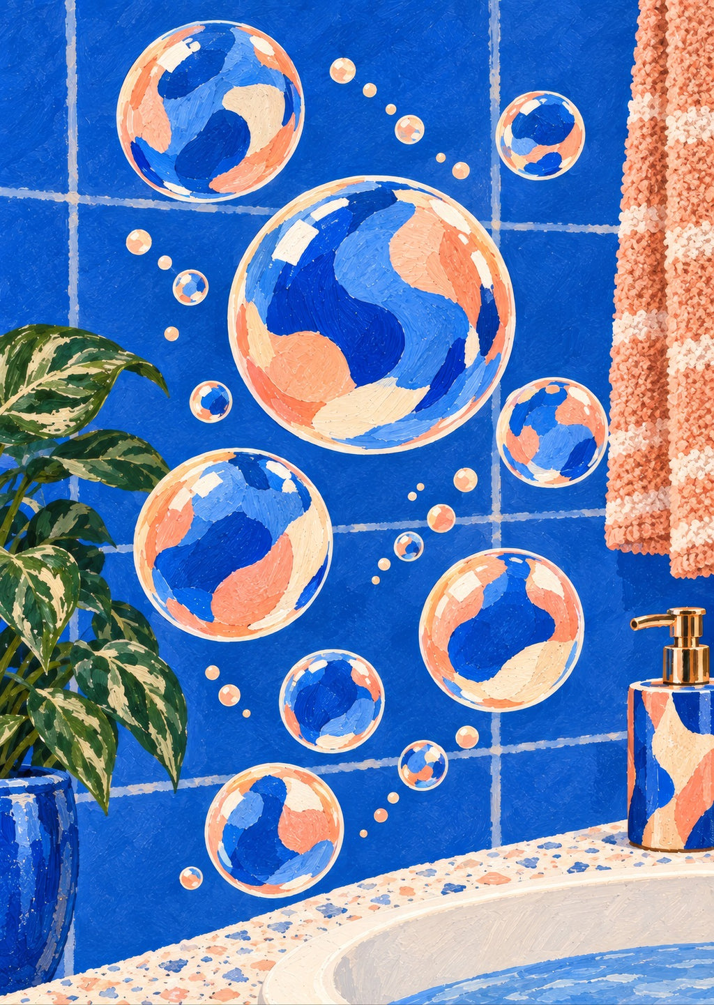 Soap Bubble Constellation — artwork detail
