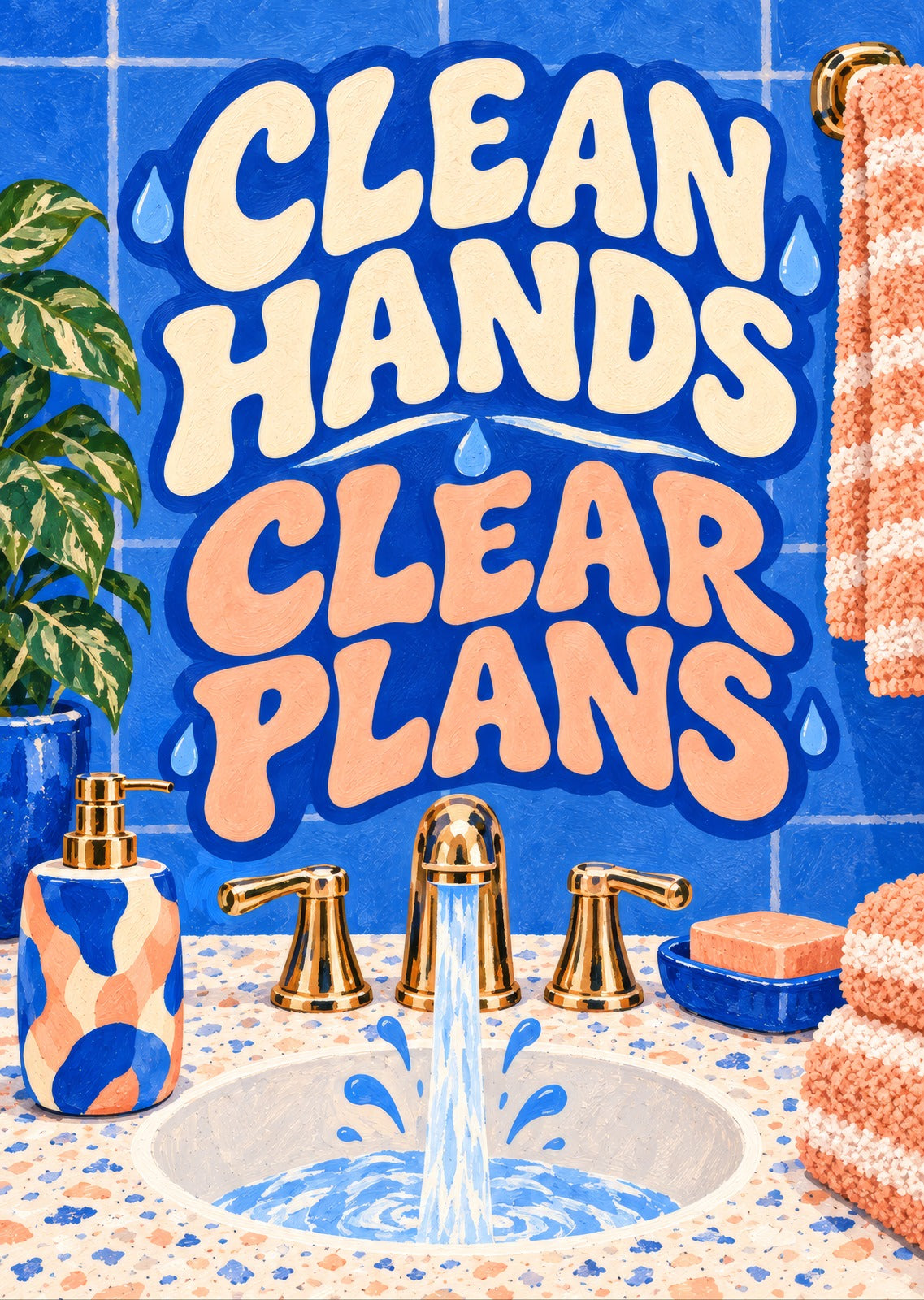 Clean Hands Clear Plans — artwork detail