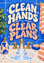 Clean Hands Clear Plans — artwork detail