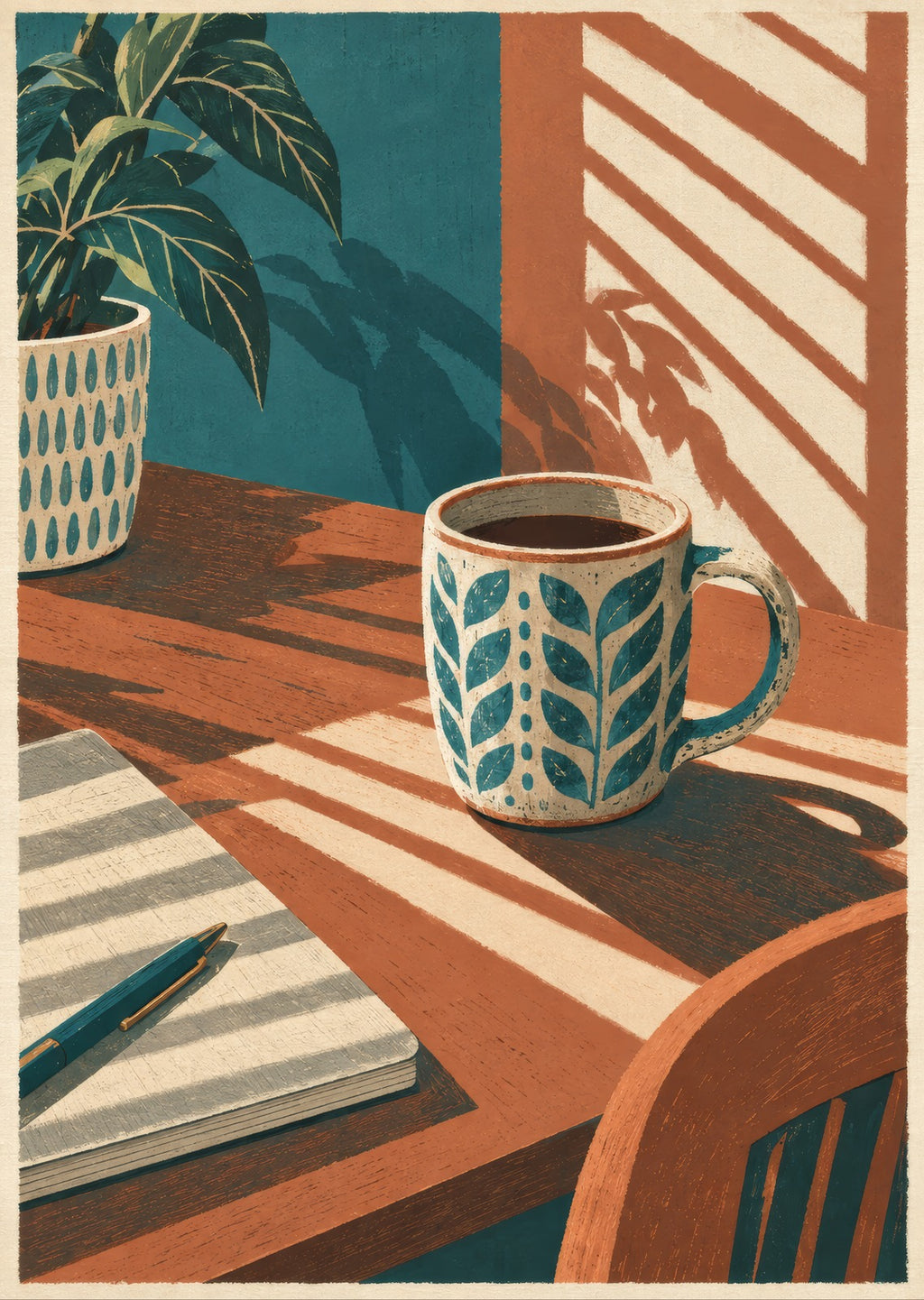 Window Beside the Desk — artwork detail