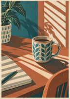 Window Beside the Desk — artwork detail