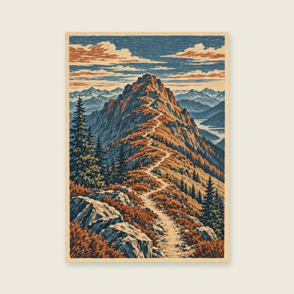 The First Ridge Art Print