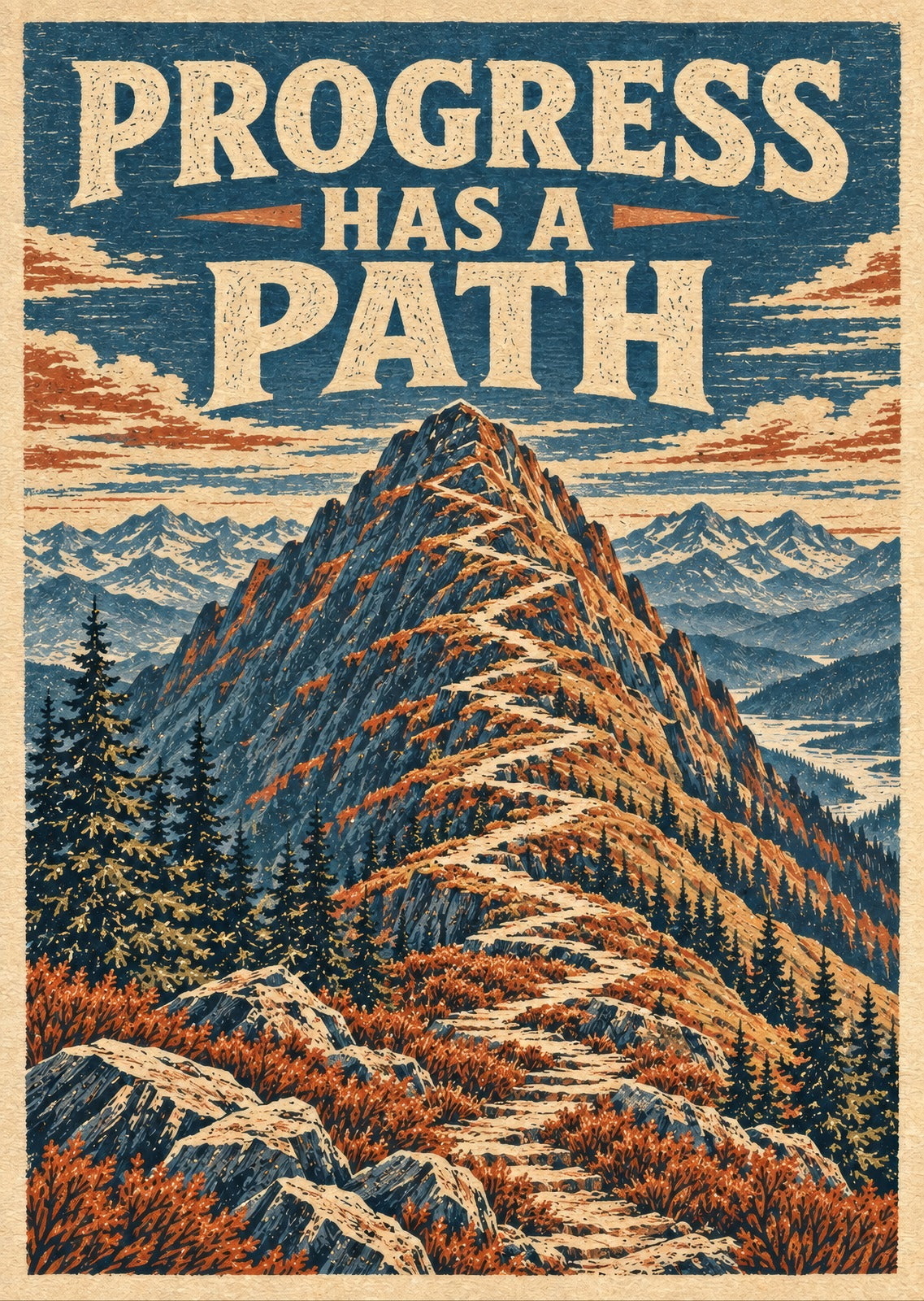 Progress Has a Path — artwork detail
