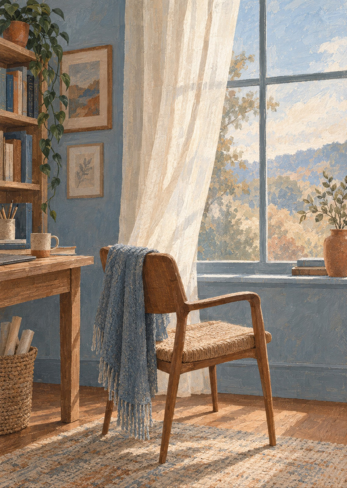 The Open Window Pause — artwork detail