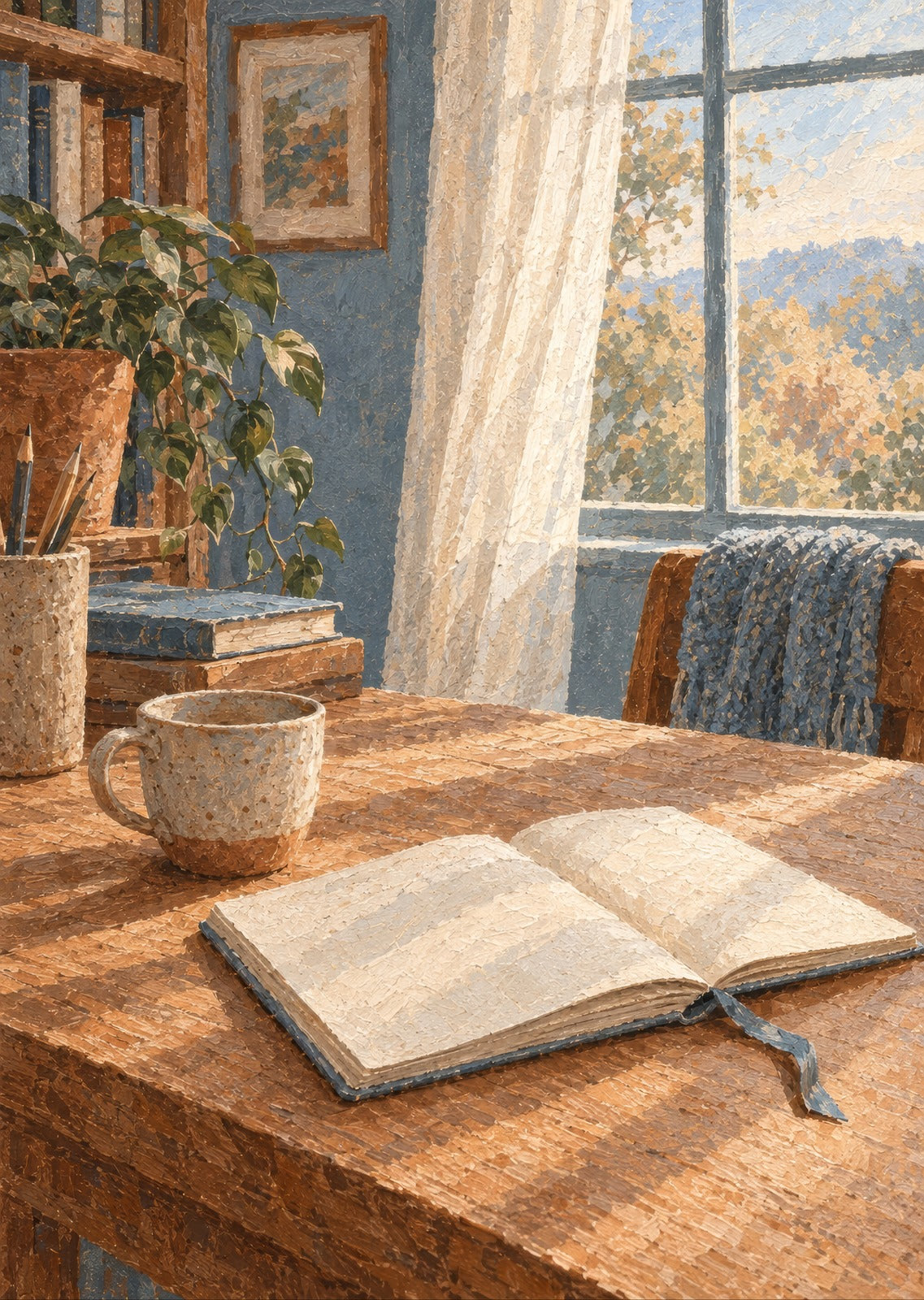 Tea Between Tasks — artwork detail