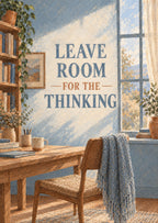 Leave Room for the Thinking — artwork detail