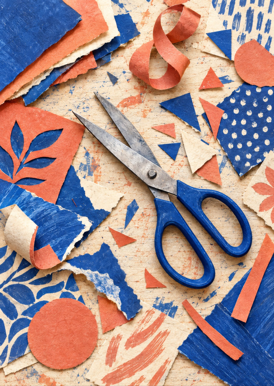Scissors and Scraps — artwork detail