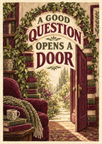 A Good Question Opens a Door — artwork detail
